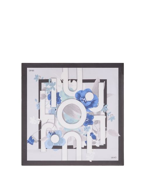 Liu Jo Foulard nero con logo LIU JO | 2A5039T0300/22222
